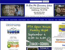 Tablet Screenshot of pbp.sevier.org